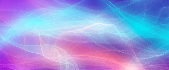 Twisted wireframe shapes in vibrant colours glowing and swirling in an artistic abstract design 3d render