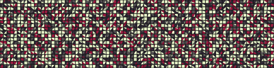 Abstract Geometric Pattern generative computational art illustration