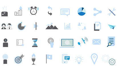 Modern Business Icons Collection
