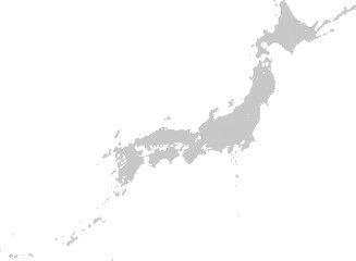 ドット日本地図素材