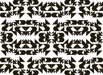 Abstract background seamless pattern. Geometric Modern design pattern. Vector