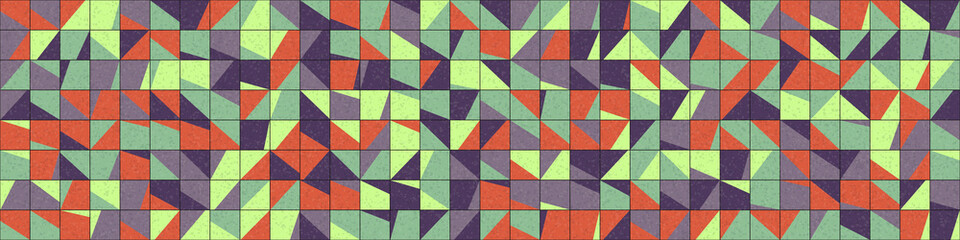 Abstract Geometric Pattern generative computational art illustration