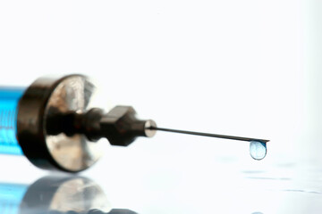syringe abstract medicine background, vaccine, injection virus protection