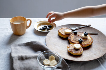 くまのパンケーキ
