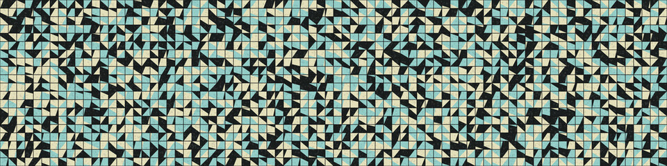 Abstract Geometric Pattern generative computational art illustration