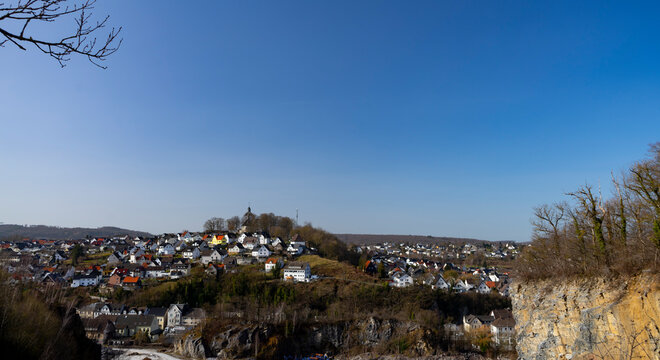 City of Warstein - view to the old church
