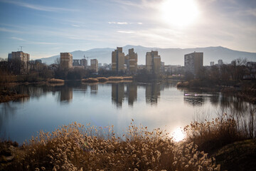 Obraz premium city skyline 