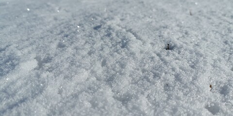snow on the road