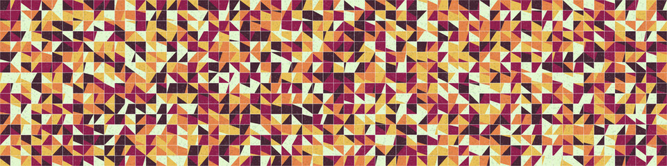Abstract Geometric Pattern generative computational art illustration