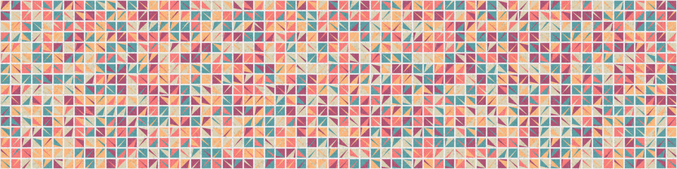 Abstract Geometric Pattern generative computational art illustration