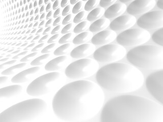 White cirlce dots decorative background