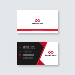 Naklejka na ściany i meble Modern professional business card design vector