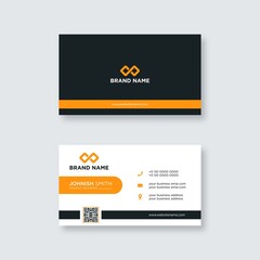 Modern professional business card design vector