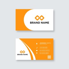 Modern professional business card design vector