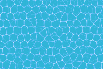 Water texture background. Vector illustration 