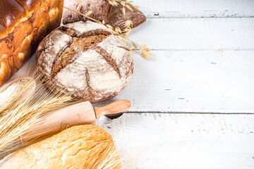 Various bread set