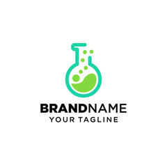 Lab Logo Template Design. Vector illustration. Lab icon. Design inspiration.