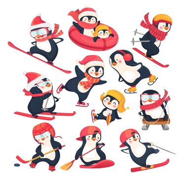 Penguins athletes icon