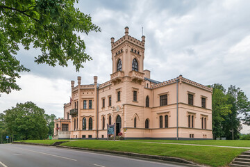 Obraz premium New Castle of Aluksne, Latvia