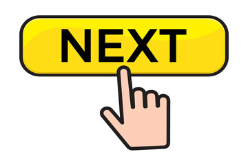 New generation button and finger click cursor