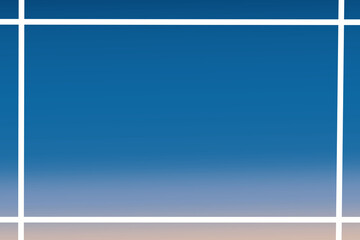 Obraz premium blue and white