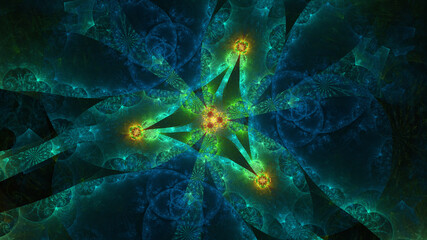 Abstract fractal graphic 