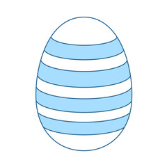 Easter Egg With Ornate Icon