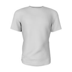 T-shirt isolated on white background