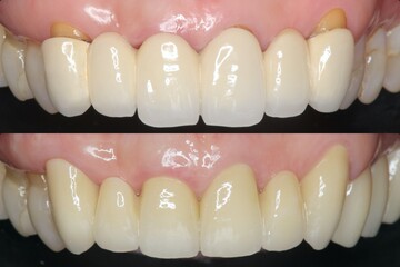 前歯　ブリッジ治療