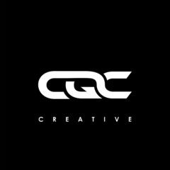 CQC Letter Initial Logo Design Template Vector Illustration