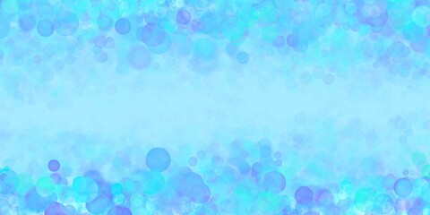 Sfondo azzurro con bokeh 