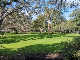 Obraz premium Savannah Georgia - Forsyth Park.