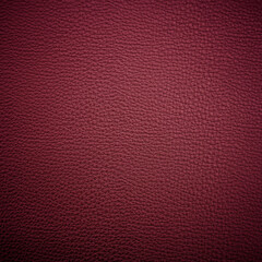 Dark red leather texture can be use as background 