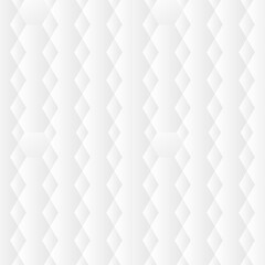 White background. Abstract. Embossed Hexagon. Hexagon and shadow, Vector background.