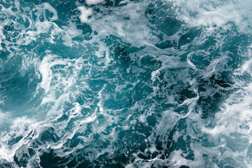 Background of aqua sea water