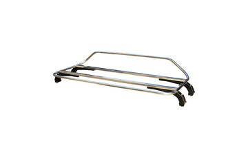 New convertible luggage rack isolated on white background