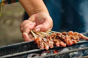 Sate Indonesia traditional food