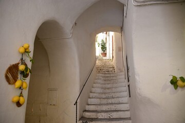 Amalfi is a city in an evocative natural setting beneath the steep cliffs on the southwestern coast...