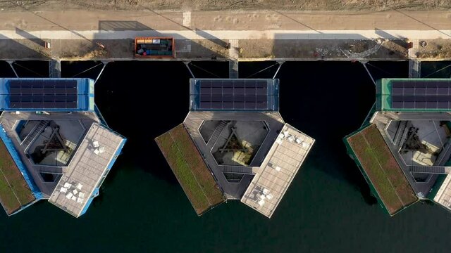 Urban Rigger floating apartments in Copenhagen