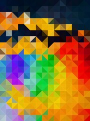 Abstract Colorful Geometrical Artwork Poster,Abstract Graphical Painting Art Background Texture,Modern Conceptual Art,Synthwave Aesthetic Vaporwave Poster Print,3D Rendering,
3D Illustration