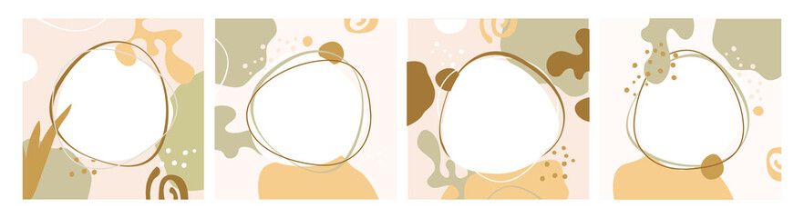 frame with flowers and butterflies	