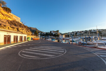 Obraz premium Marina PortBlanc, Calpe, Spain