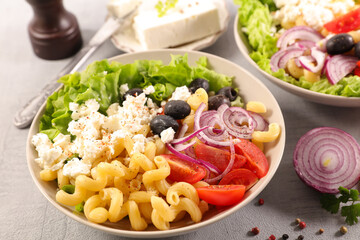 bowl of vegetable salad- health food