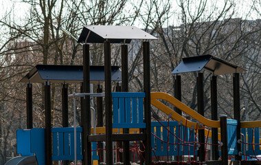 Children's playground in a park