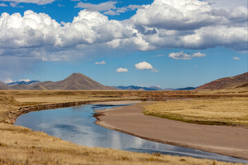 Fototapeta na wymiar The Altiplano - Peru - South America