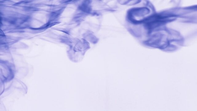 changing color of smoke on white background