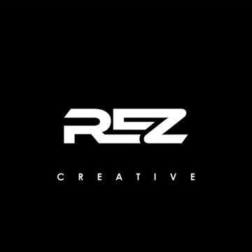 REZ Letter Initial Logo Design Template Vector Illustration