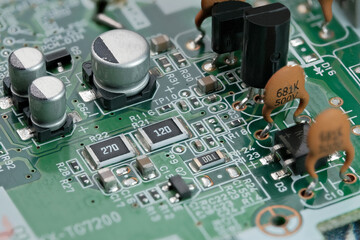 Fragment of electronic microcircuit