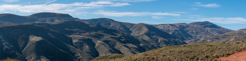 Obraz premium mountainous landscape in southern Spain