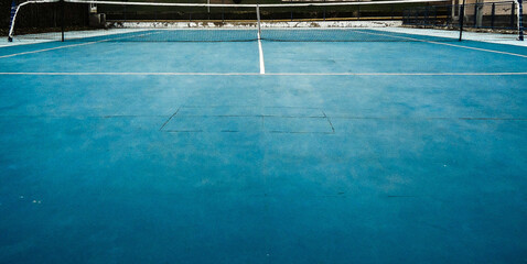 tennis court detail